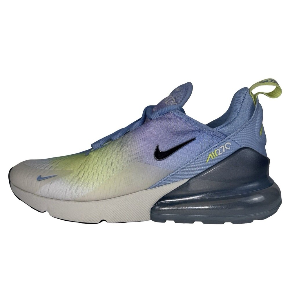 Nike Womens Size 12 Sneakers Shoes Air Max 270 Blue Purple Casual Lifestyle New